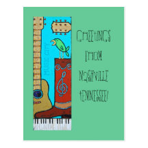 Welcome to NashvilleTennessee! postcard