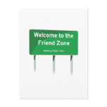 Welcome to the Friend Zone postcards