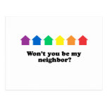 Welcome to the gayborhood T-shirt Post Cards