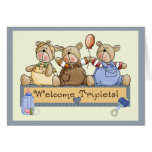 Welcome Triplets Card
