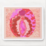 Welcome, Warm Floral Vegina Spread mousepads