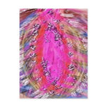 Welcome, Warm Floral Vegina Spread Post Cards