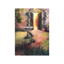 Welcoming Light Gallery Wrap Canvas