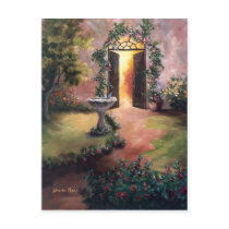 Welcoming Light Postcard