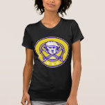 Welder Worker Head Welding Torch Crossed Tees