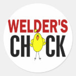 Welder's Chick Sticker
