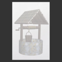 Well And Bucket stationery