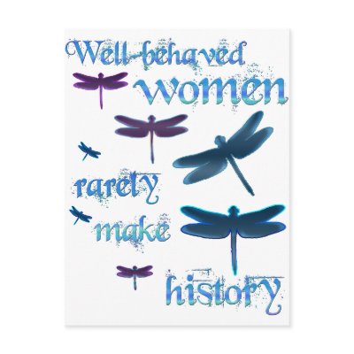 Well-behaved Dragonflies Postcard