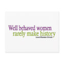 Well Behaved Women  postcards