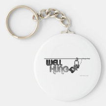 Well Hung (Ellipsoidal) Key Chains