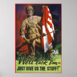 We'll Lick 'Em posters