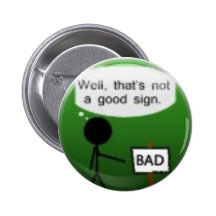 Well, that's not a good sign - Button