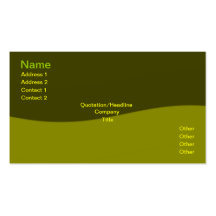 Wellness Business Card