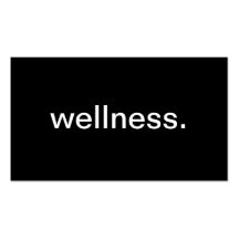 Wellness Business Cards