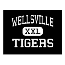Wellsville - Tigers - High - Wellsville Ohio Post Card