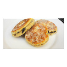 welsh cakes customized photo card