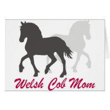 Welsh Cob Mum Cards
