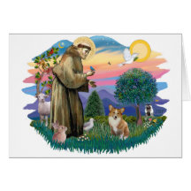 Welsh Corgi (#1) Greeting Card