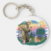 Welsh Corgi (#7b) Keychain