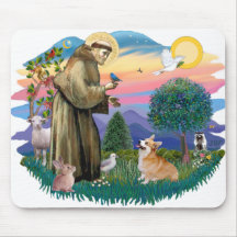 Welsh Corgi (#7b) Mousepads