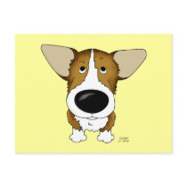 Welsh Corgi Postcard