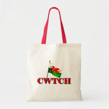 Welsh Cwtch Tote Bags