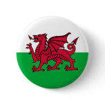 Welsh Dragon buttons