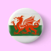 Welsh Dragon buttons