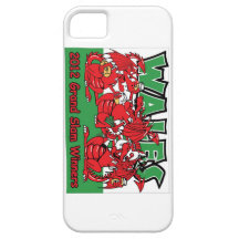 Welsh Dragon, Grand Slam Winners 2012 iPhone 5 Cases