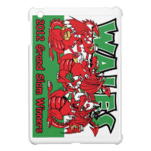 Welsh Dragon, Grand Slam Winners 2012 Case For The iPad Mini