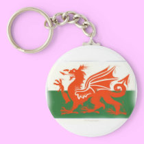 Welsh Dragon keychains