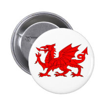 Welsh Dragon Pins