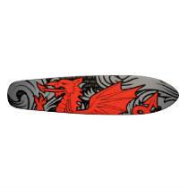 Welsh Dragon Skateboard Deck