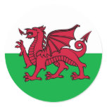 Welsh Dragon stickers