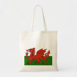 Welsh Flag Canvas Bags