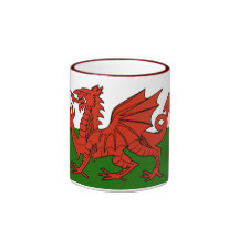 Welsh Flag Mugs
