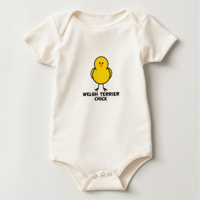 Welsh Terrier Chick Tshirts by chicktshirts8