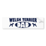 Welsh Terrier Dad Bumper Sticker