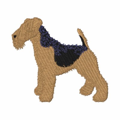 Welsh Terrier Embroidered Shirt by ZazzleEmbroidery
