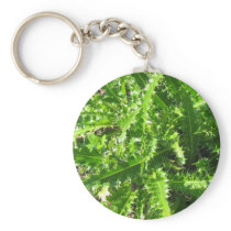 Welted Thistle Key Chain