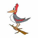 Wendy Woodpecker photo sculptures