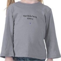 Went Broke Paying Alimony T Shirts