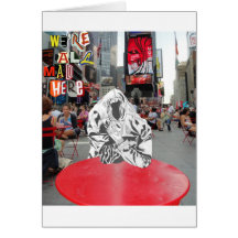 We're All Mad Here Card