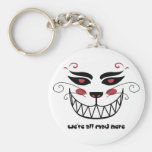 We're All Mad Here Keychain