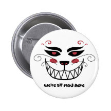 We're All Mad Here Pins