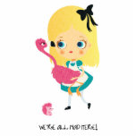 We're all mad here! silouhette photo cutout