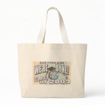 We're Done 2009 Graduation Shirt Gifts Tote Bags