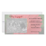 We're Engaged Gerbera Daisy Photo Cards photo cards