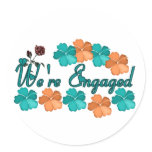 Were Engaged stickers