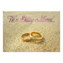 We're Getting Married Wedding Invitation